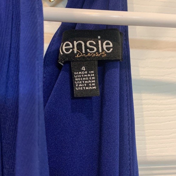 Kensie Royal Blue Dress - Picture 5 of 6